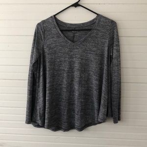 Fun lightweight gray sweater